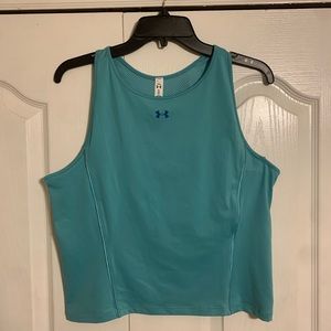 Women’s Under Amour Fitted Heat Gear Top Blue X-LARGE brand new with tag 🏷️